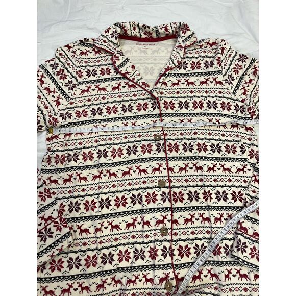 Burt’s Bees Baby Men’s Holiday Pajamas, NWOT Organic Cotton Family Matching - Picture 8 of 10